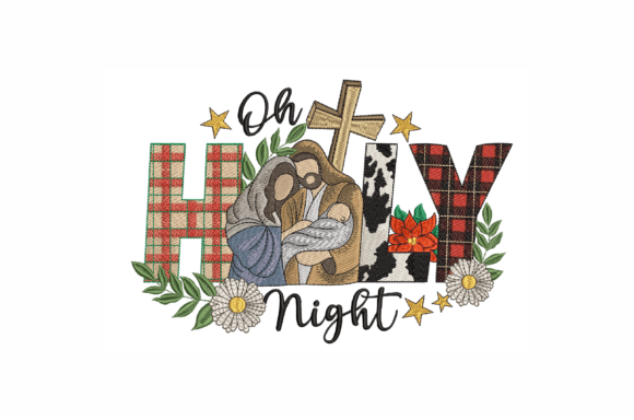Oh Holy Nignt Embroidery Design Review